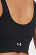 Жіночий чорний топ Meridian Fitted Crop Tank Under Armour XS 1373924-001 - изображение 4