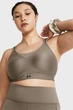Жіночий коричневий топ UA Infinity High 2.0 Bra Under Armour XL A-C 1384112-200 - изображение 2