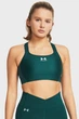 Жіночий зелений топ спортивний UA HG Armour High Under Armour XS 1379195-449 - зображення 1