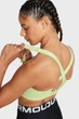 Жіночий салатовий топ UA Infinity High 2.0 Bra Under Armour S D-DD 1384112-384 - зображення 5