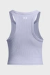 Жіночий бузковий топ Meridian Rib Crop Tank Under Armour XS 1384008-539 - изображение 6