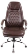 Кресло АКЛАС Луизиана MB (GB-242CC) (Кожа LC-K Dark brown/PU Dark brown) - изображение 2