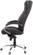 Кресло АКЛАС Бадалона CH MB (Кожа LC-A Black/PU Black) - изображение 3