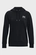 Жіноче чорне худі Essential Fleece Hoodie Under Armour L 1373033-001 - изображение 5
