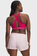 Жіночий малиновий топ Crossback Mid Bra Under Armour SM 1361034-681 - изображение 6