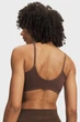 Жіночий коричневий топ Seamless Cotton Low Bra Under Armour XS 6009864-230 - изображение 3