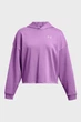 Жіноче фіолетове худі UA Rival Terry OS Hoodie Under Armour MD 1382736-560 - изображение 3