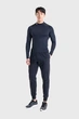 Чоловічий чорний лонгслів UA HG Armour Comp Mock LS Under Armour XXL 1369606-001 - изображение 2