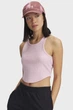 Жіночий рожевий топ UA Rival Rib Tank Under Armour MD 1389798-647 - изображение 1