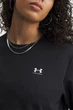 Жіночий чорний лонгслів Sport Terry Crew Under Armour XL 6011016-001 - изображение 3