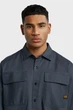 Чоловіча темно-синя сорочка CPO Regular Shirt l/s G-Star L D23583,D913 - изображение 5