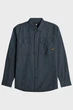 Чоловіча темно-синя сорочка CPO Regular Shirt l/s G-Star L D23583,D913 - изображение 6