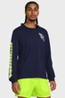 Чоловічий темно-синій лонгслів UA RUN ANYWHERE Under Armour M 1384195-410 - зображення 2