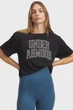 Жіноча чорна футболка Rival OS Campus Tee-BLK Under Armour XS 6007883-001 - изображение 1