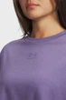 Жіноча фіолетова футболка UA Rival Boxy Tee Solid-PPL Under Armour MD 6011064-520 - изображение 3