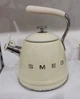 Чайник зі свистком Smeg 2,3 л кремовий - изображение 2