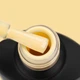 KOMILFO Deluxe Series HEMA/TPO FREE №D168 Гель-лак теплий жовтий, 8 мл - зображення 3