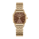 Жіночий Годинник Burker Watches Julia Коричнево-золотий - зображення 1