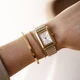 Жіночий Годинник Burker Watches Olivia Срібно-золотий - изображение 4