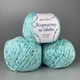 Пряжа Avanti Yarn микропаетка на хлопке, упаковка 10 мотков по 50г (упаковка 500 грамм) 61 бірюза - изображение 1