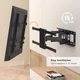 Кронштейн BONTEC CT-135B для телевизоров 32-85 дюймов (макс.VESA 600x400, до 60 кг) - изображение 3