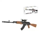 Автомат AK-47 із орбізами на акумуляторі Metr+ G850-2C - зображення 2