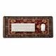 Коврик для мыши в персидском стиле 800×300 мм тёмно-красный с узором ретро коврик с прошитыми краями с персидским принтом - изображение 8