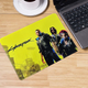 Игровой коврик для мыши Cyberpunk 320-2 245×320×3 мм игровой гладкая Speed+Control поверхность антискользящая основа - изображение 3