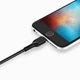 Кабель USB Hoco X13 Easy Charged, USB to Lightning, Black, 1m - зображення 4
