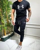 Спортивний костюм Under Armour футболка + штани чорний M 4213 - зображення 2