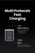 Зарядное устройство UGREEN Nexode Pro 100W, x757, GaN, 3 Port USB 2C1A, PD3.0, QC4.0, сетевое, быстрая зарядка PD/PPS - изображение 7