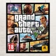 Постер ГТА 5, Большая автокража 5, Grand Thief Auto, GTA 5, плакат для геймера, A3 34×30 см (id1677) - изображение 1
