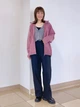 Куртка демисезонная женская Uniqlo 846680495 XL Розовая (1159857683) - изображение 2