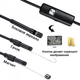 Камера эндоскоп с кабелем на 5 метров 7 мм USB/micro USB/Type-C с подсветкой под Android - изображение 2
