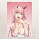 Постер Милый во Франкcе, Код 002, Ноль Два, Darling in the Franxx, Zero Two, аниме, A3 42×30 см (id1221) - изображение 1