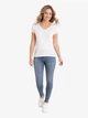 Футболка хлопковая женская U.S. Polo Assn 212120-0H00A(Optic White) XL Белая (786664669516) - изображение 3