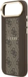 Панель Guess 4G Stripe MagSafe для Apple iPhone Air Brown (3666339520489) - зображення 1
