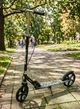 Двухколесный самокат с ручным тормозом черный для мальчика и девочки Skyper Neon (N-93744) - изображение 2
