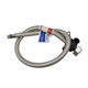 Гнучка підводка для змішувача Pro-Flex 150 см 1/2" M10x1/2" короткий ITAL PRFS12150 - изображение 1