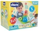 Іграшка-сортер Chicco Черепаха 23 x 17 x 14 см 2 в 1 (641176) (8058664138876) - зображення 1