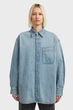Жіноча блакитна джинсова сорочка Maxi G-Star RAW S D27695, D788 - зображення 1