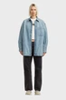Жіноча блакитна джинсова сорочка Maxi G-Star RAW S D27695, D788 - зображення 2