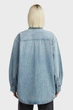 Жіноча блакитна джинсова сорочка Maxi G-Star RAW S D27695, D788 - зображення 3