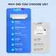Портативный термопринтер A4 Bluetooth 300DPI, iOS Android ПК, iDPRT MT610pro - изображение 2