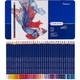 Олівці кольорові Marco Chroma 72 кольори в металевому кейсі - изображение 1