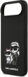 Панель Karl Lagerfeld Liquid Silicone K&CH Sketch MagSafe для Apple iPhone Air Black (KLHMP17MSKCGRGOK) - зображення 1