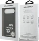 Панель Karl Lagerfeld Liquid Silicone K&CH Sketch MagSafe для Apple iPhone Air Black (KLHMP17MSKCGRGOK) - зображення 3