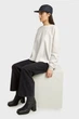 Жіночий білий лонгслів A line oversized G-Star S D27742,D976 - изображение 4