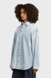 Жіноча джинсова сорочка у смужку Maxi overshirt G-Star RAW S D26853,E088 - зображення 4