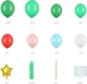Bukiet balonów PartyDeco Choinka 65 x 161 cm (5904555007208) - obraz 3